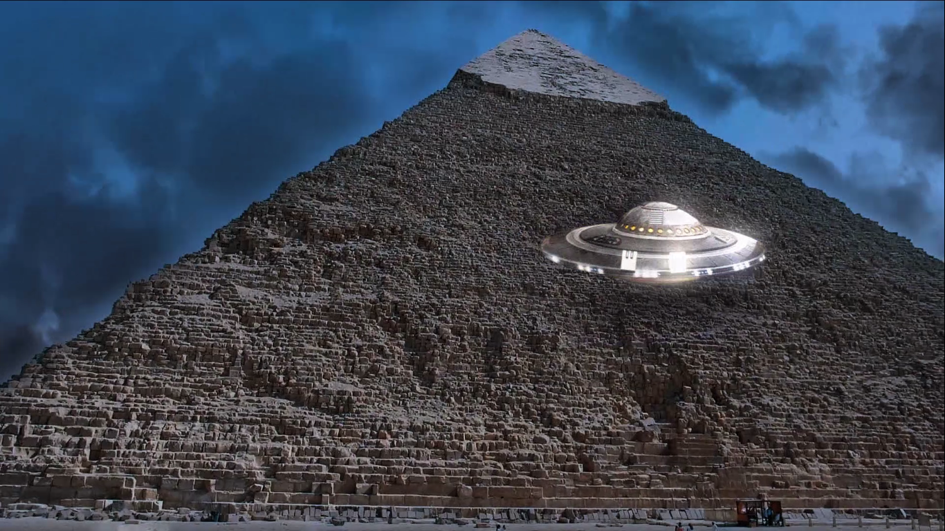 Ancient egypt’s pyramids are so mysterious, Probably built by aliens.