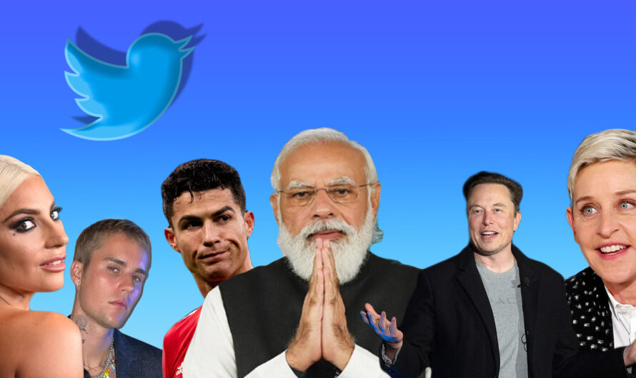 Most followed accounts on Twitter