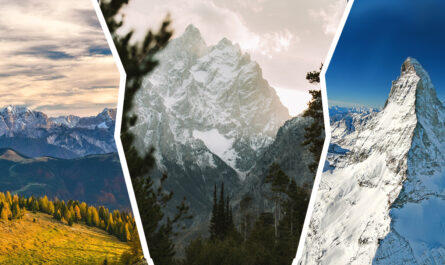 World’s largest mountain ranges, different types of mountains, and formation